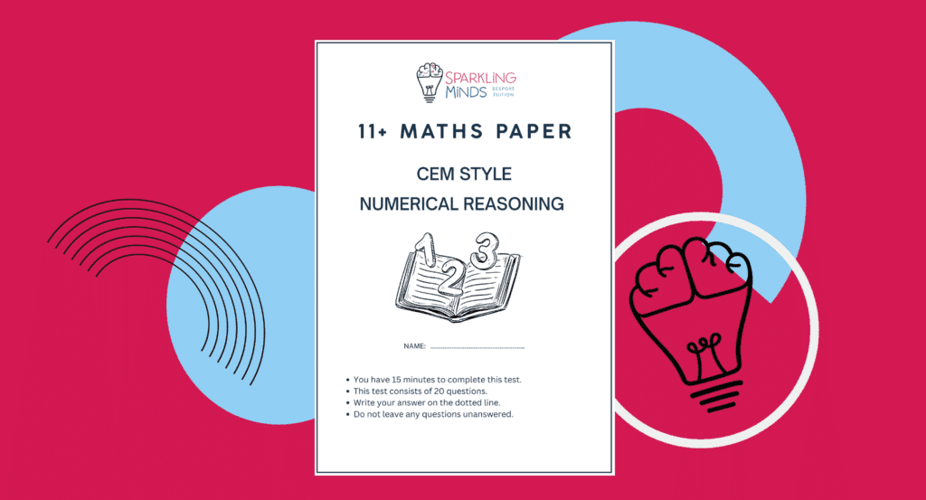 11+ Maths Paper CEM Style