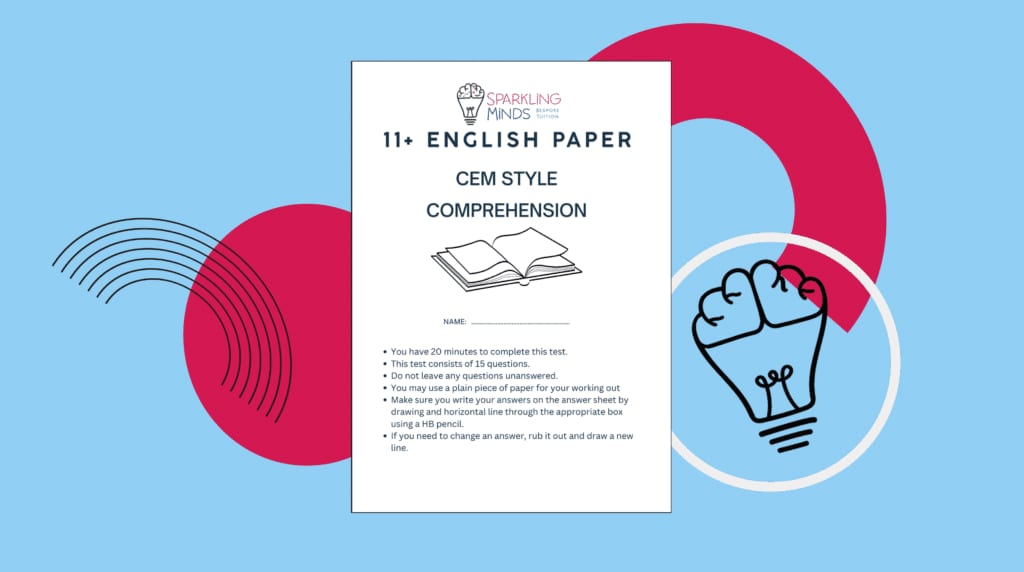 11+ English Paper CEM Style